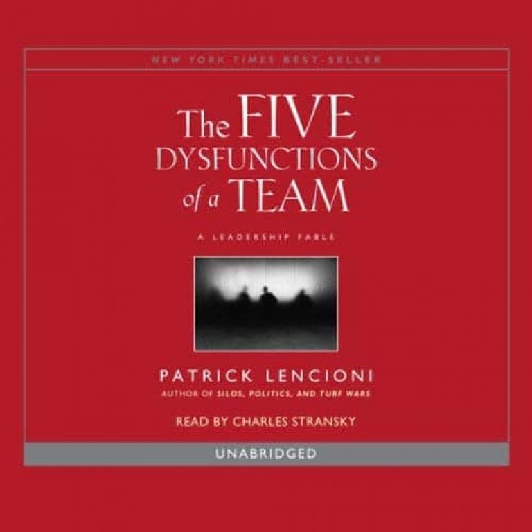 the five dysfunctions of a team book